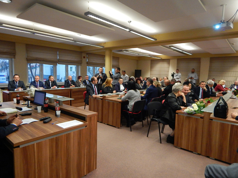 Zaprzysiężenie burmistrza