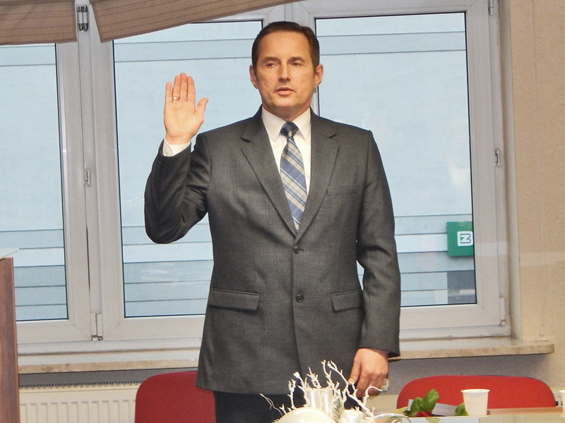 Zaprzysiężenie burmistrza