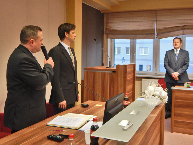 Zaprzysiężenie burmistrza