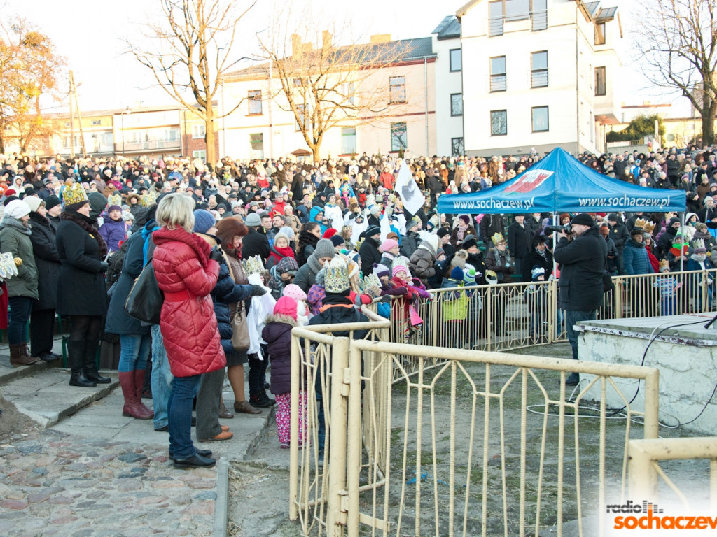 Orszak Trzech Króli odwiedził Sochaczew