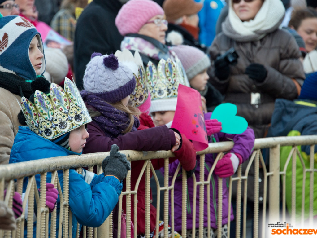 Orszak Trzech Króli odwiedził Sochaczew