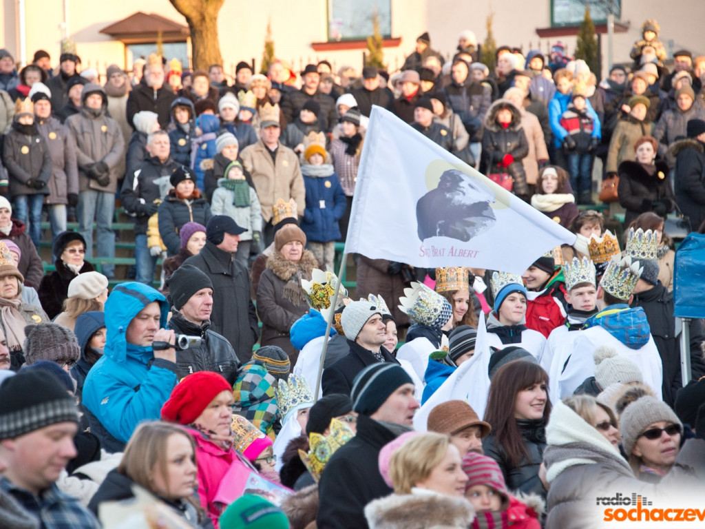 Orszak Trzech Króli odwiedził Sochaczew