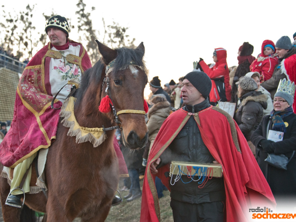 Orszak Trzech Króli odwiedził Sochaczew