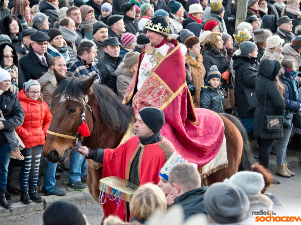 Orszak Trzech Króli odwiedził Sochaczew
