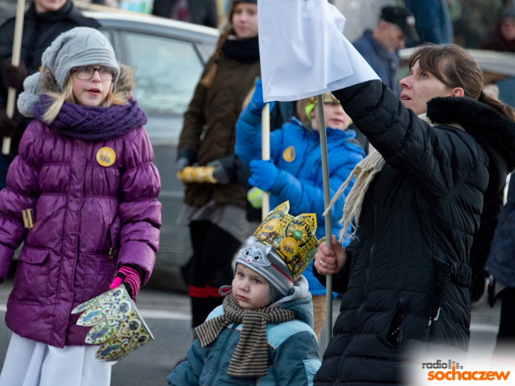 Orszak Trzech Króli odwiedził Sochaczew
