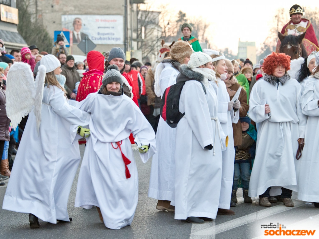 Orszak Trzech Króli odwiedził Sochaczew
