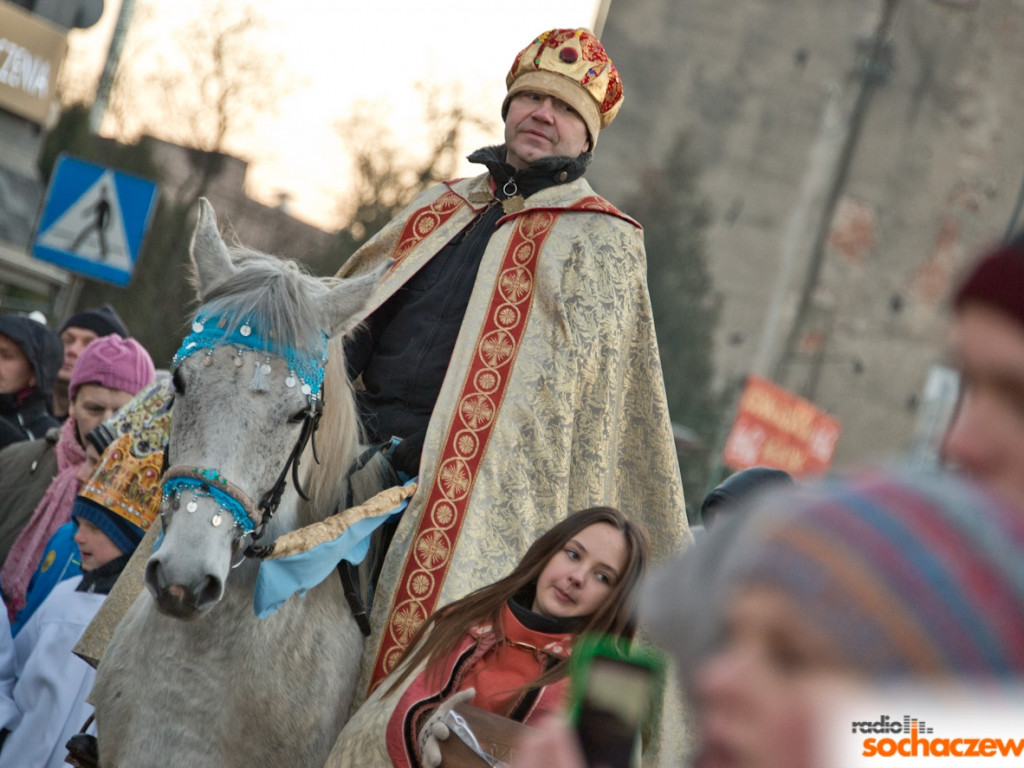 Orszak Trzech Króli odwiedził Sochaczew