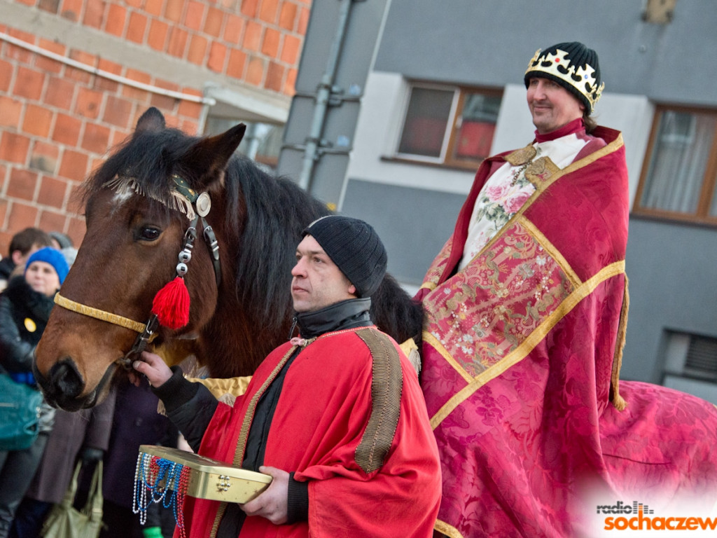 Orszak Trzech Króli odwiedził Sochaczew