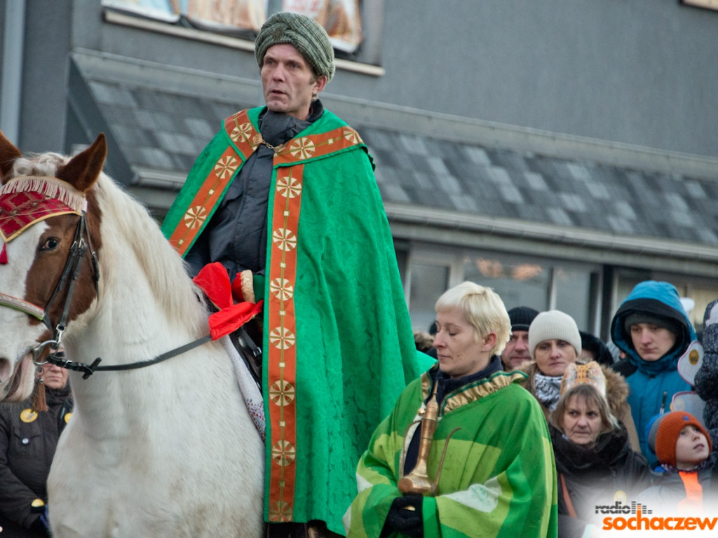 Orszak Trzech Króli odwiedził Sochaczew