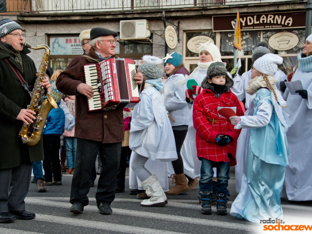 Orszak Trzech Króli odwiedził Sochaczew