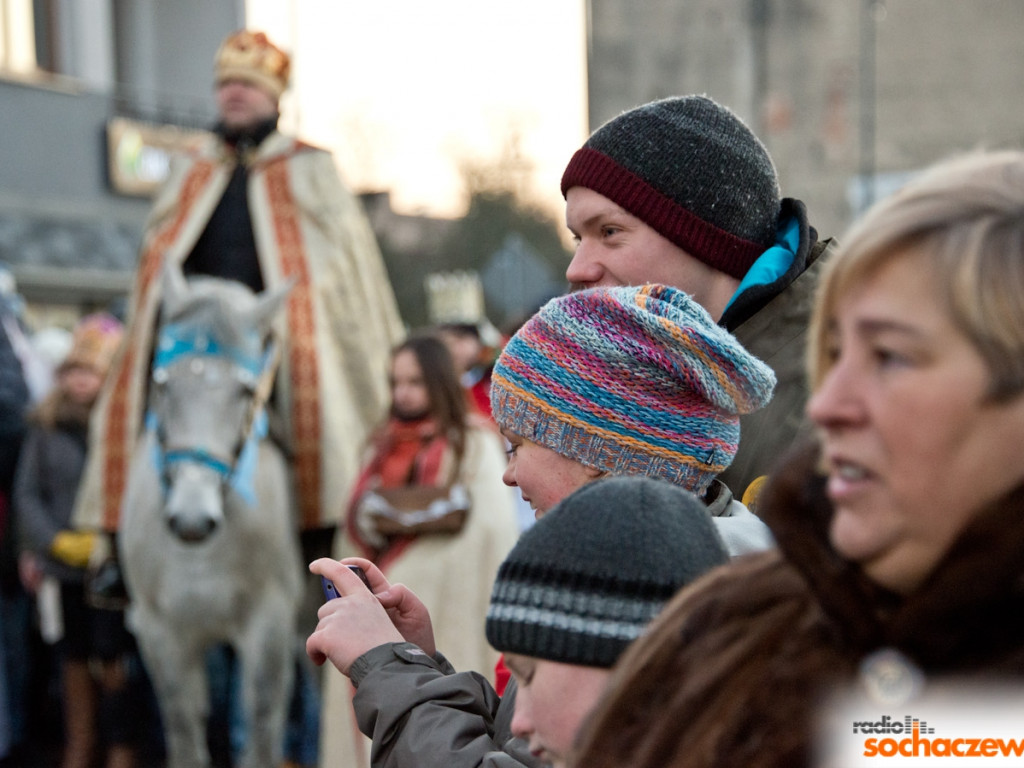 Orszak Trzech Króli odwiedził Sochaczew