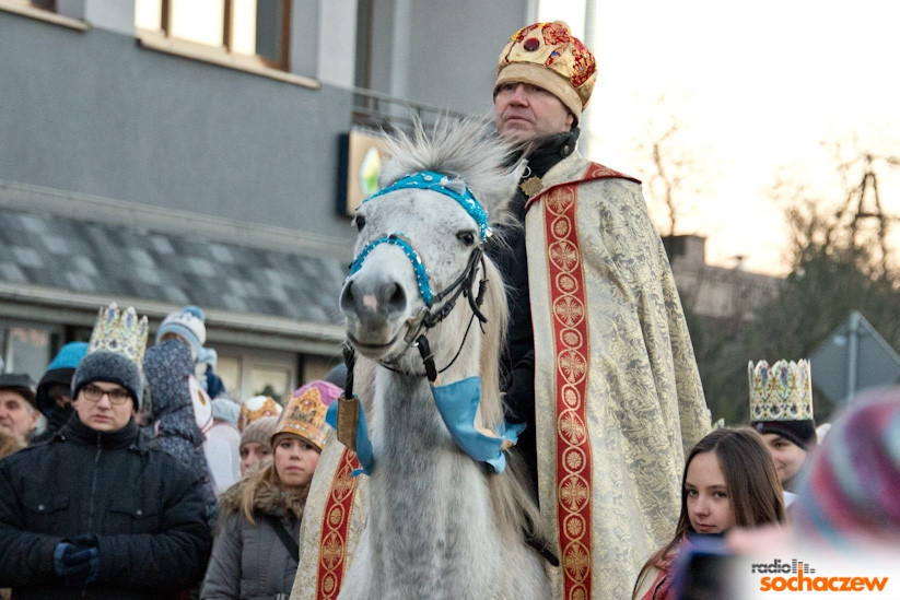 Orszak Trzech Króli odwiedził Sochaczew