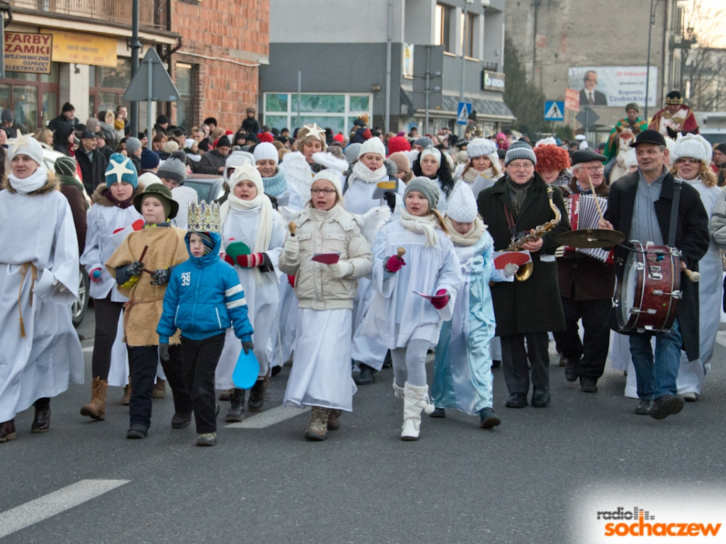 Orszak Trzech Króli odwiedził Sochaczew