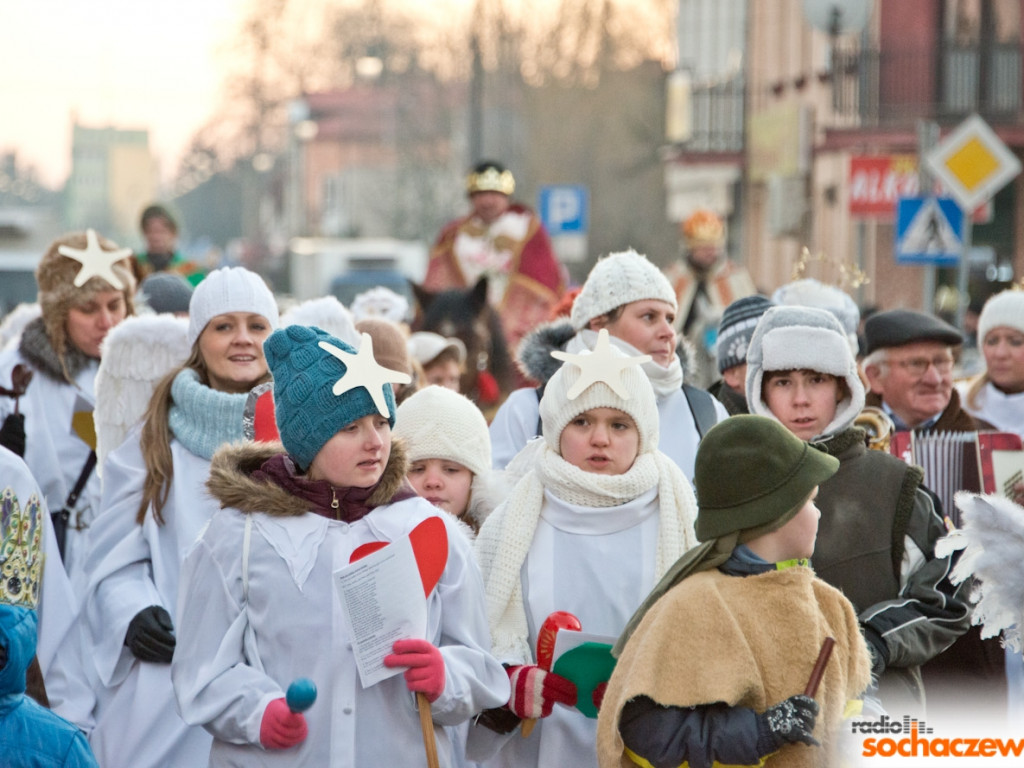Orszak Trzech Króli odwiedził Sochaczew