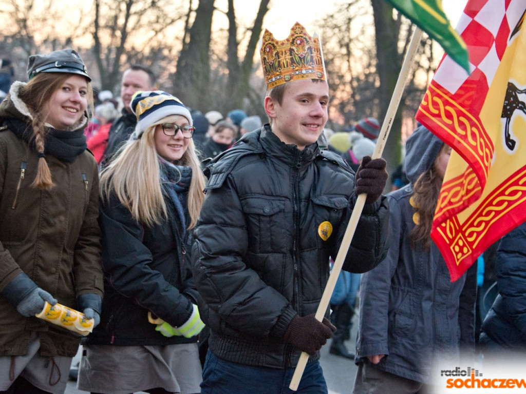 Orszak Trzech Króli odwiedził Sochaczew