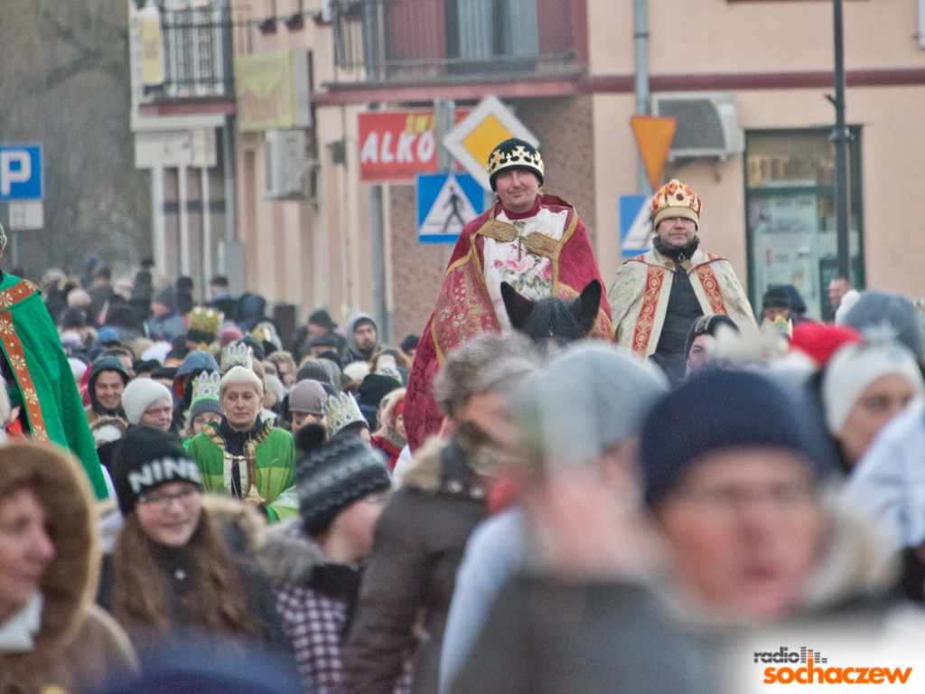 Orszak Trzech Króli odwiedził Sochaczew