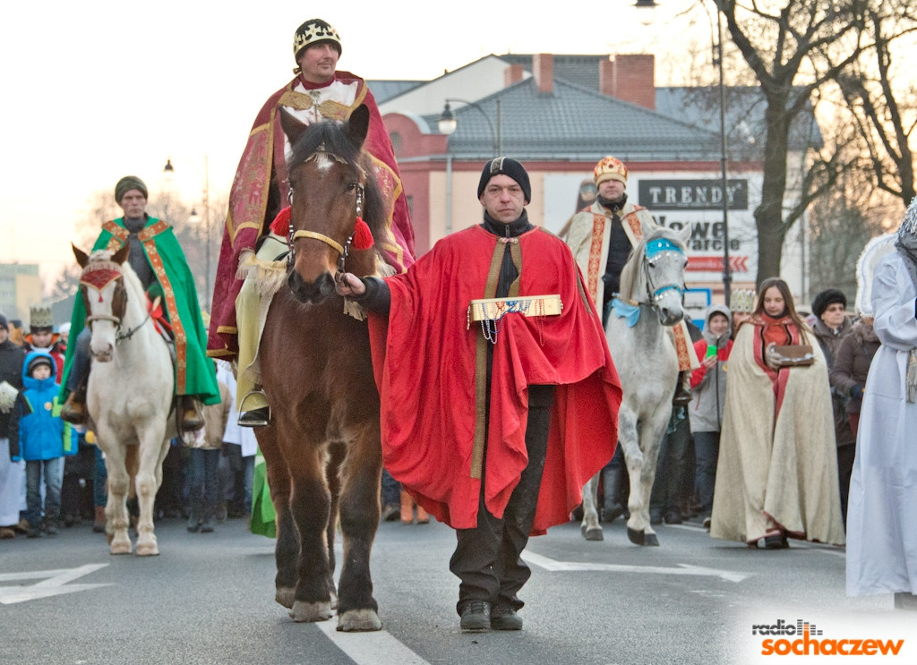 Orszak Trzech Króli odwiedził Sochaczew