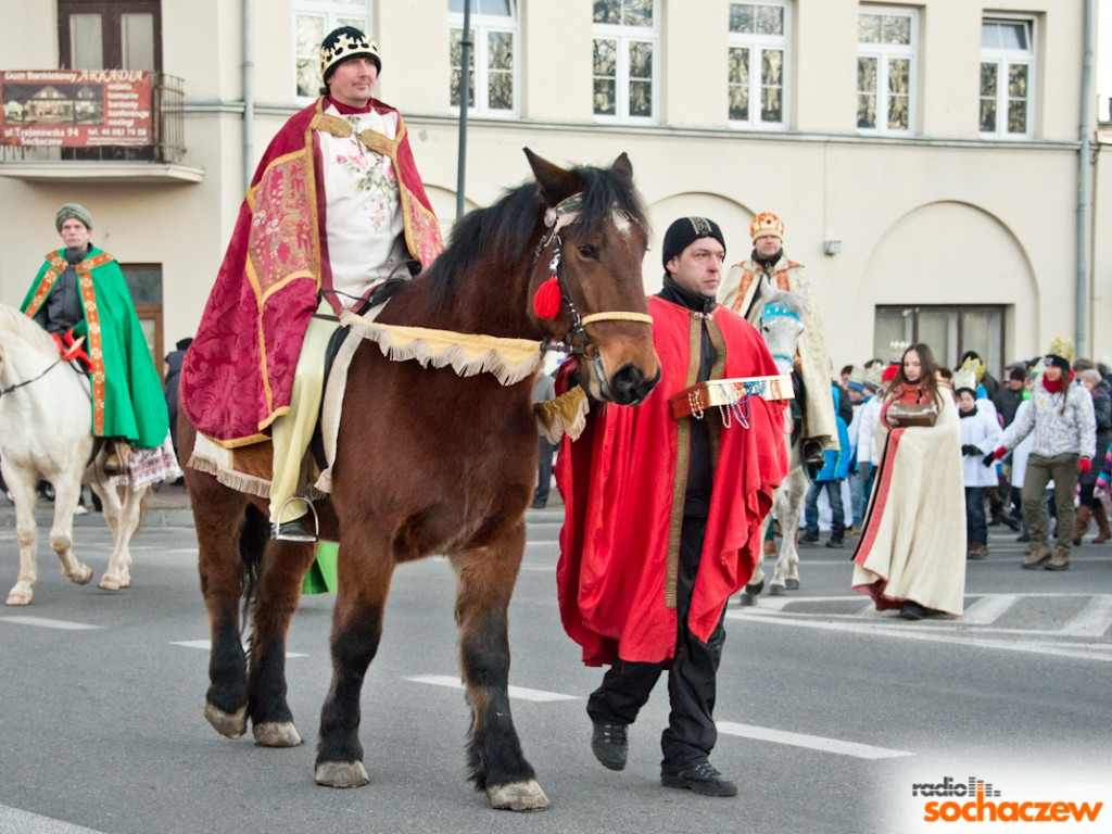 Orszak Trzech Króli odwiedził Sochaczew
