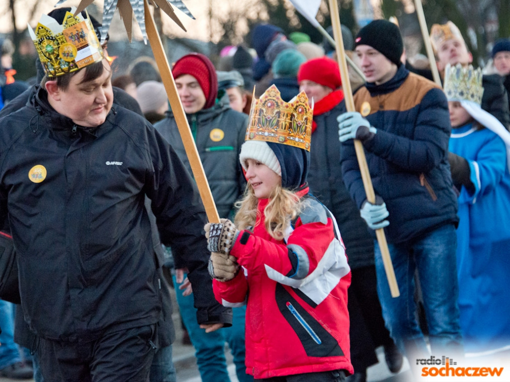 Orszak Trzech Króli odwiedził Sochaczew