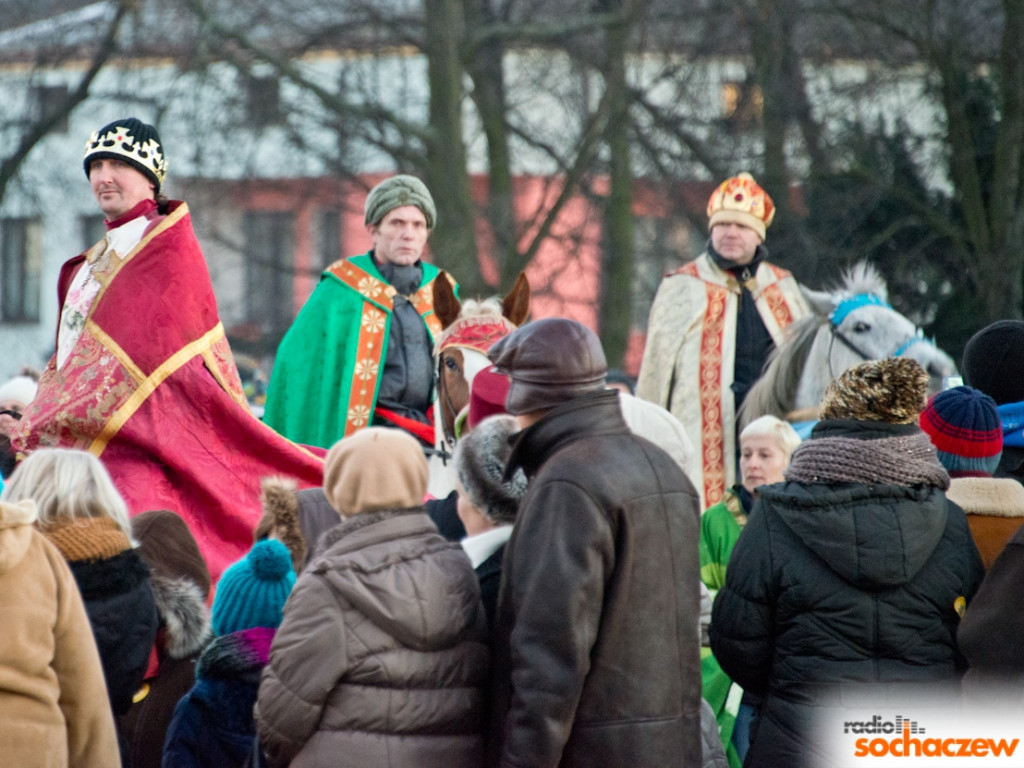 Orszak Trzech Króli odwiedził Sochaczew