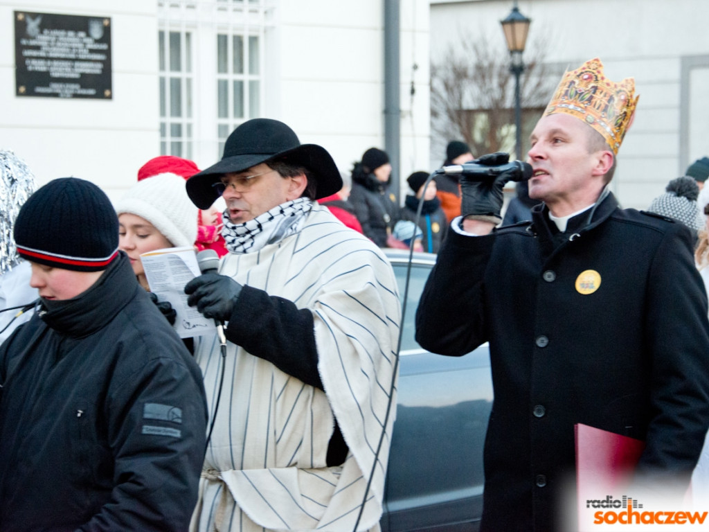 Orszak Trzech Króli odwiedził Sochaczew