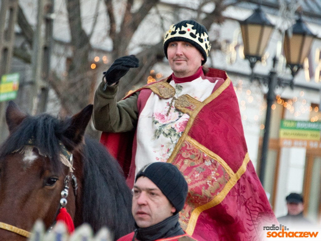 Orszak Trzech Króli odwiedził Sochaczew