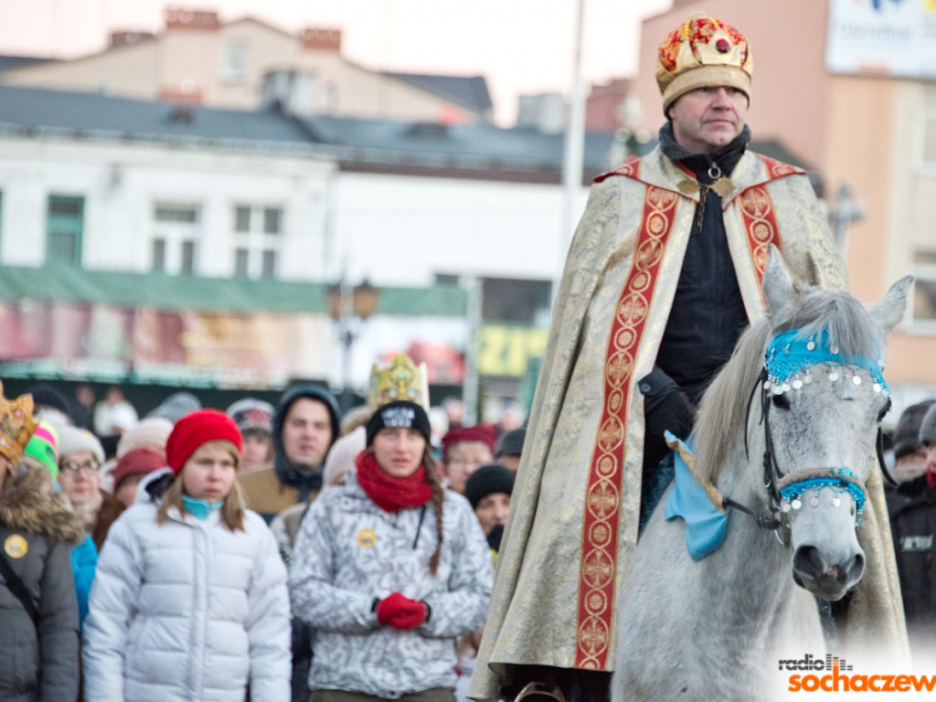Orszak Trzech Króli odwiedził Sochaczew
