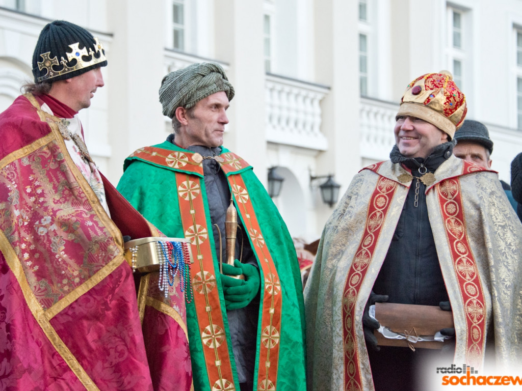 Orszak Trzech Króli odwiedził Sochaczew