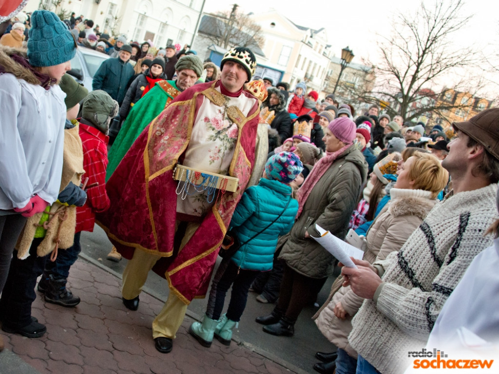 Orszak Trzech Króli odwiedził Sochaczew