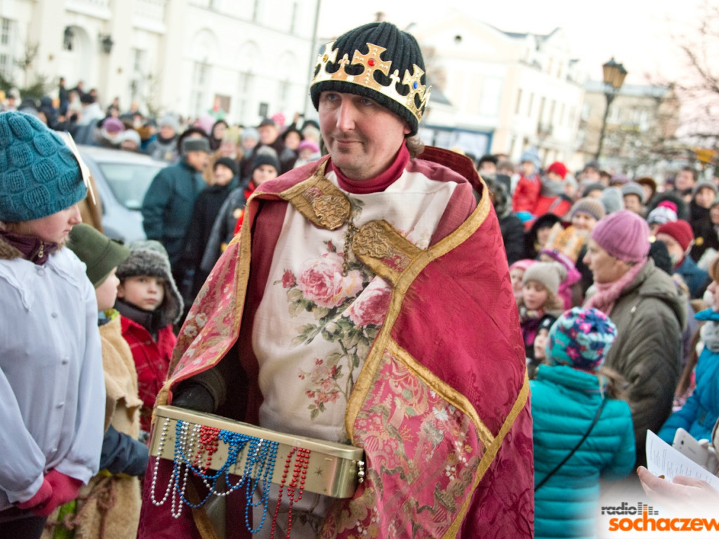 Orszak Trzech Króli odwiedził Sochaczew