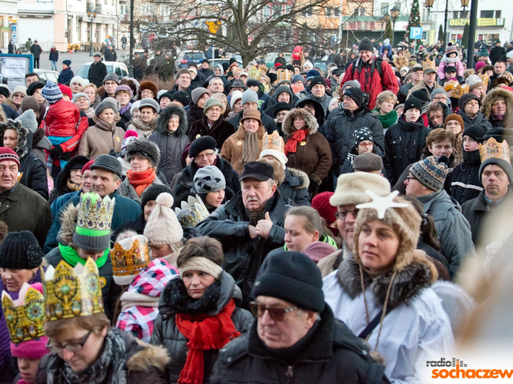 Orszak Trzech Króli odwiedził Sochaczew