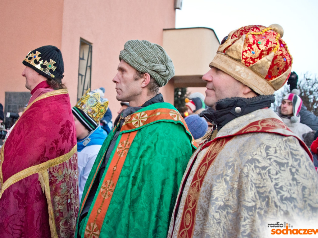 Orszak Trzech Króli odwiedził Sochaczew