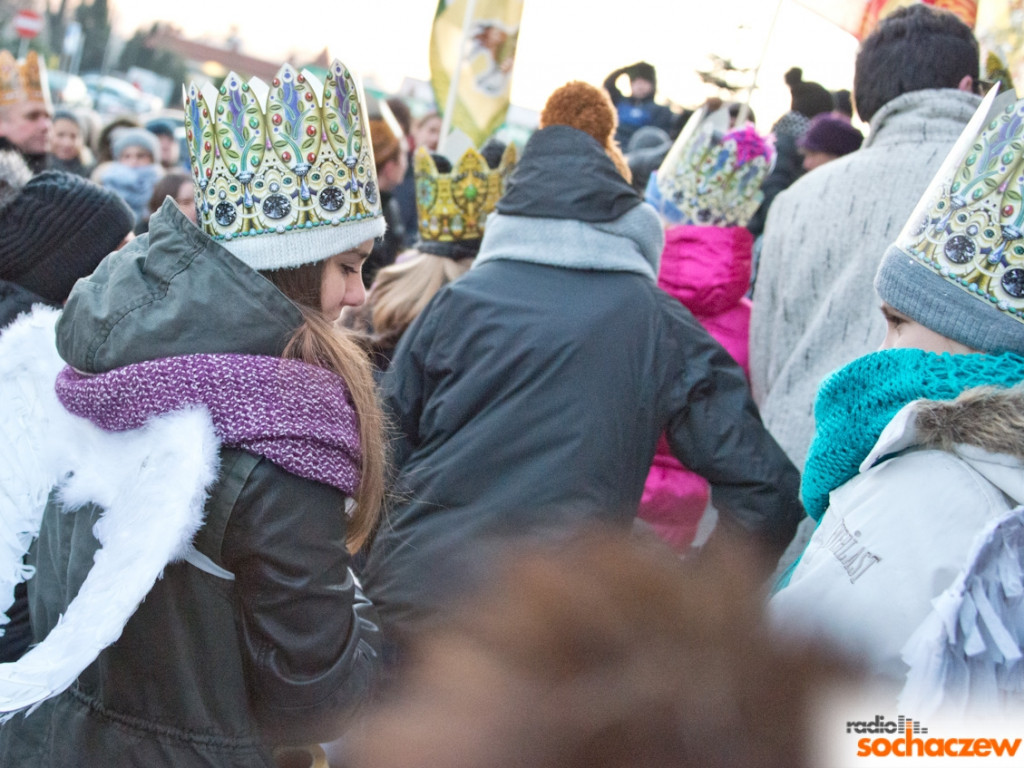 Orszak Trzech Króli odwiedził Sochaczew