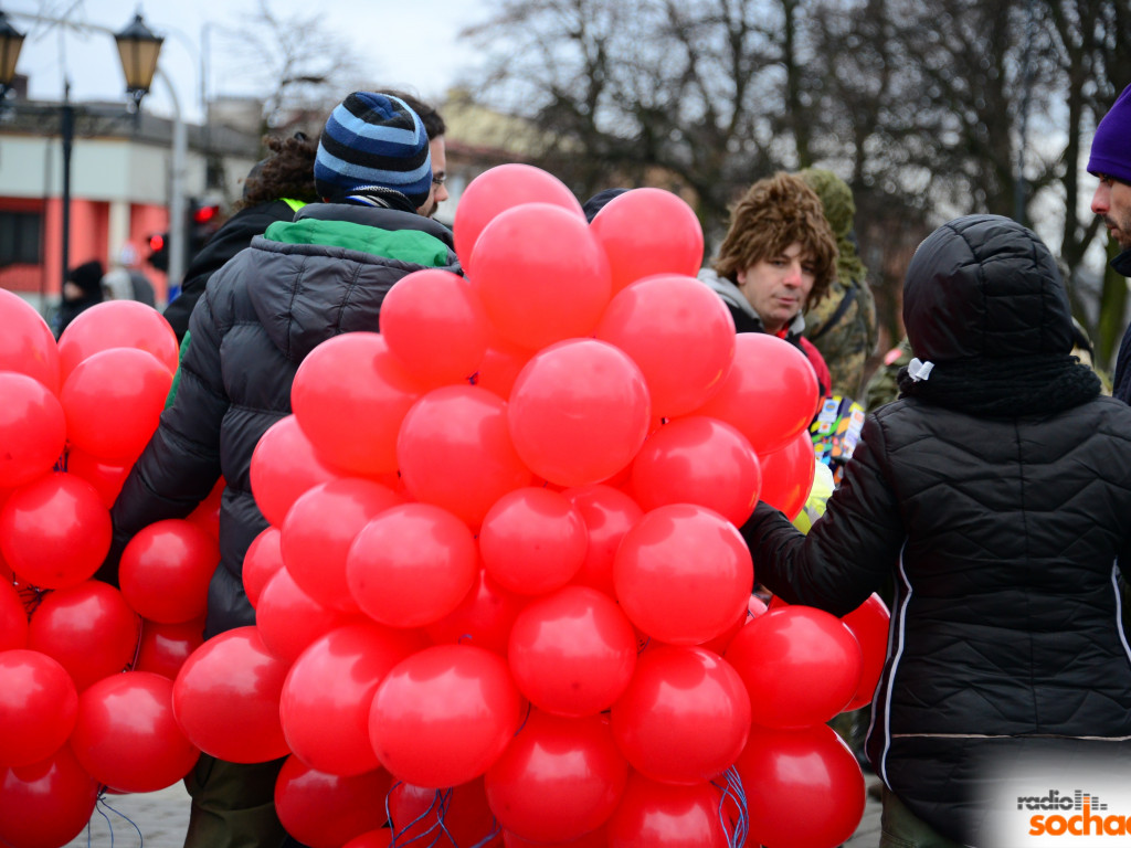 WOŚP z Radiem Sochaczew - fotorelacja - serce Sochaczewa