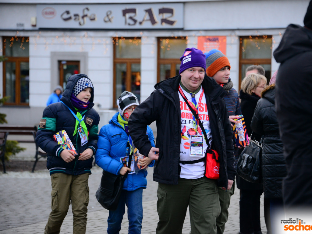 WOŚP z Radiem Sochaczew - fotorelacja - serce Sochaczewa