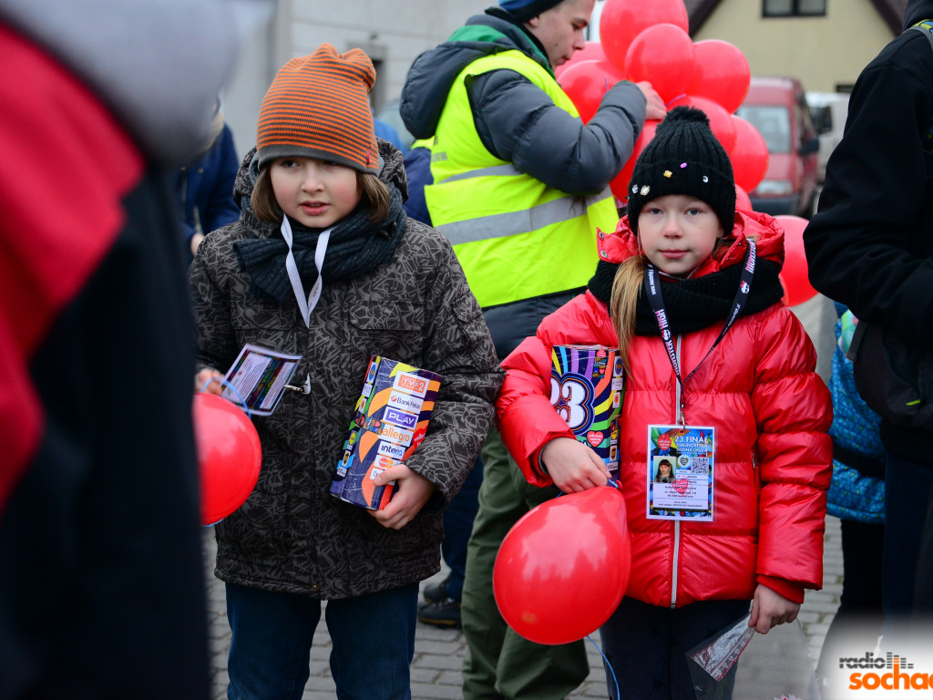 WOŚP z Radiem Sochaczew - fotorelacja - serce Sochaczewa