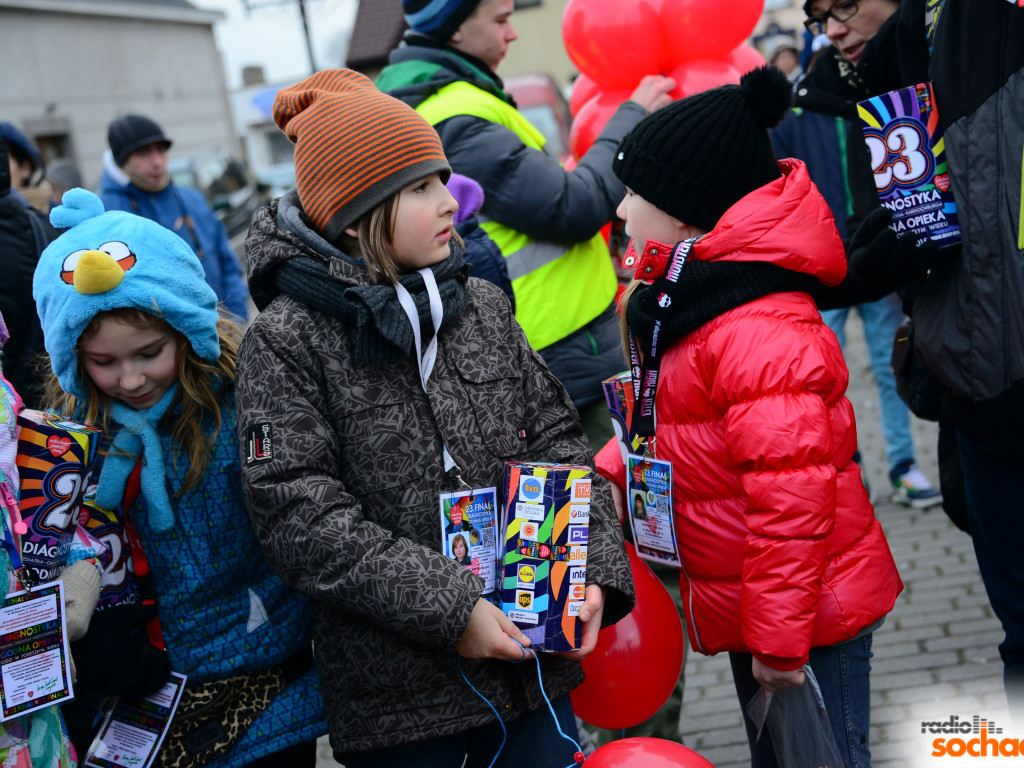 WOŚP z Radiem Sochaczew - fotorelacja - serce Sochaczewa