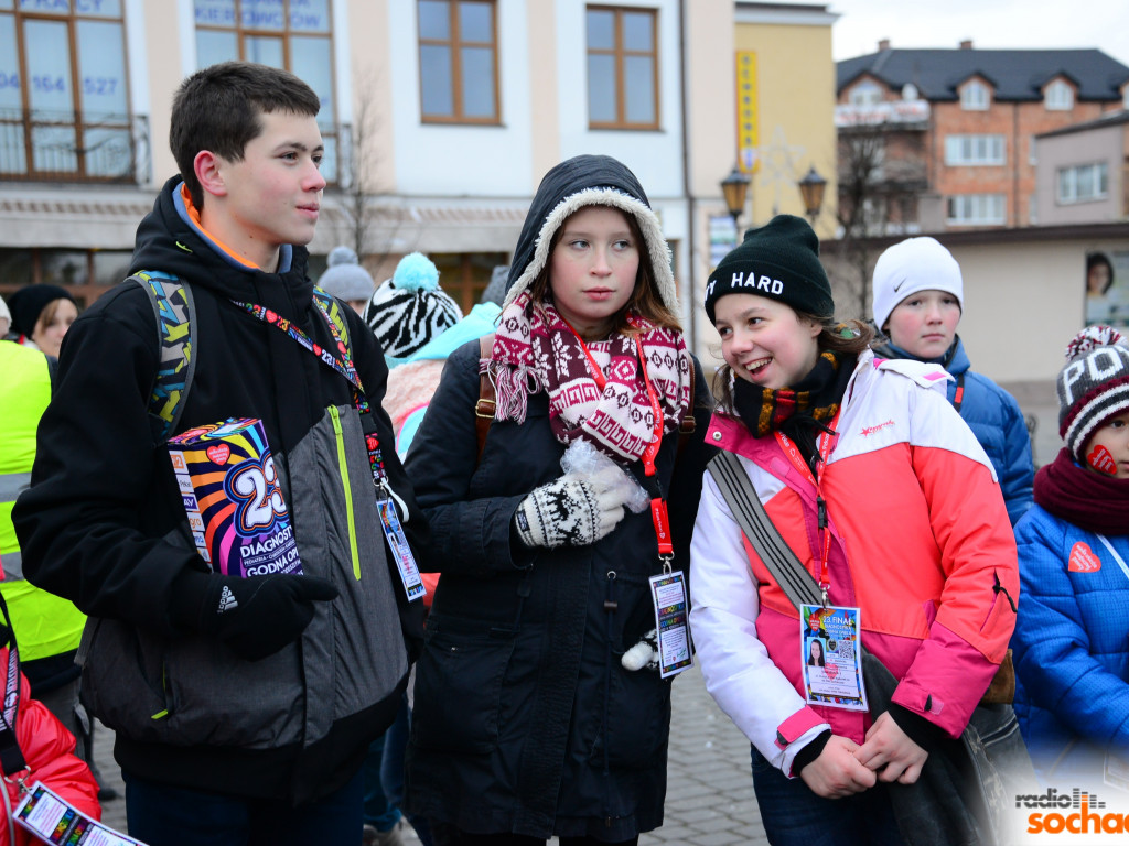 WOŚP z Radiem Sochaczew - fotorelacja - serce Sochaczewa