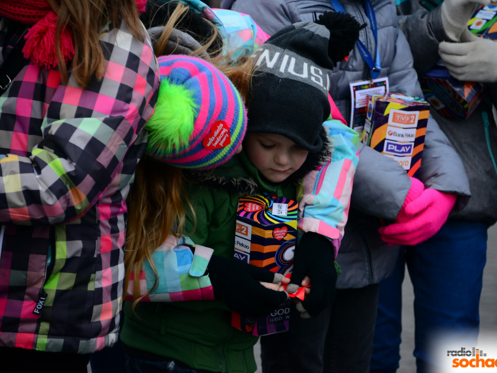 WOŚP z Radiem Sochaczew - fotorelacja - serce Sochaczewa