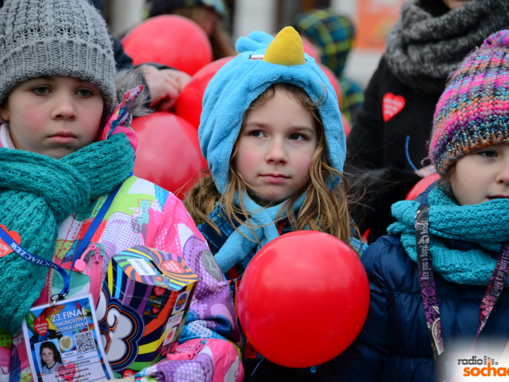 WOŚP z Radiem Sochaczew - fotorelacja - serce Sochaczewa