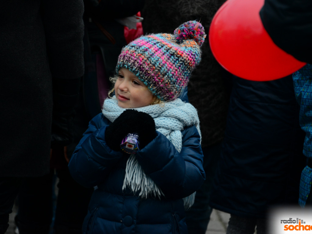 WOŚP z Radiem Sochaczew - fotorelacja - serce Sochaczewa