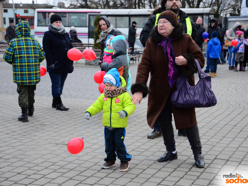 WOŚP z Radiem Sochaczew - fotorelacja - serce Sochaczewa