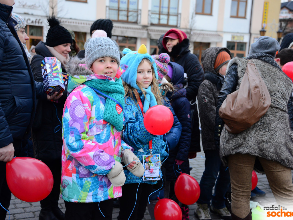 WOŚP z Radiem Sochaczew - fotorelacja - serce Sochaczewa