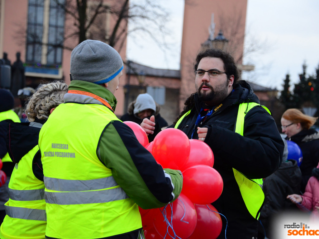 WOŚP z Radiem Sochaczew - fotorelacja - serce Sochaczewa