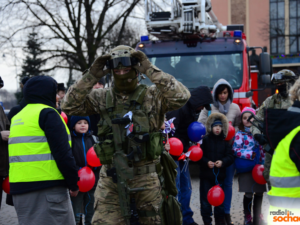 WOŚP z Radiem Sochaczew - fotorelacja - serce Sochaczewa