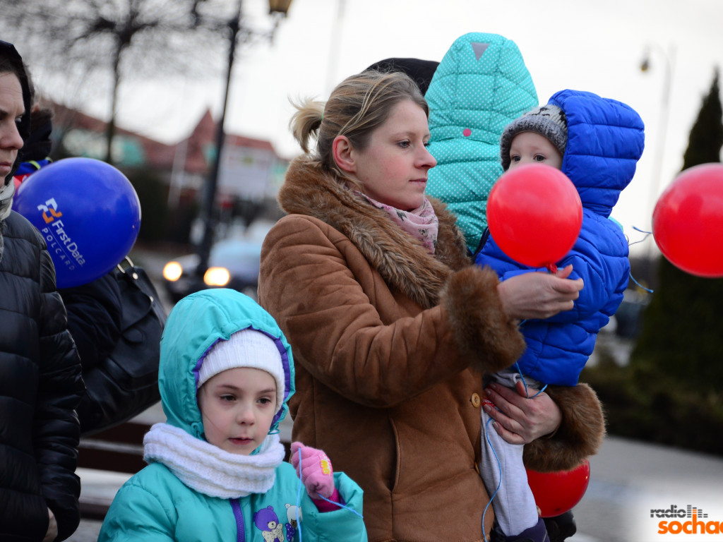 WOŚP z Radiem Sochaczew - fotorelacja - serce Sochaczewa