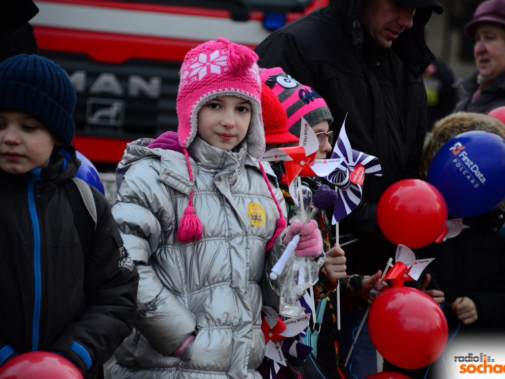 WOŚP z Radiem Sochaczew - fotorelacja - serce Sochaczewa