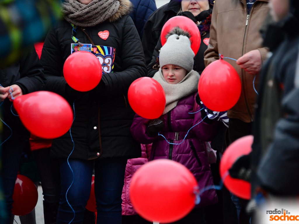 WOŚP z Radiem Sochaczew - fotorelacja - serce Sochaczewa