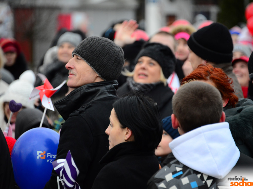 WOŚP z Radiem Sochaczew - fotorelacja - serce Sochaczewa