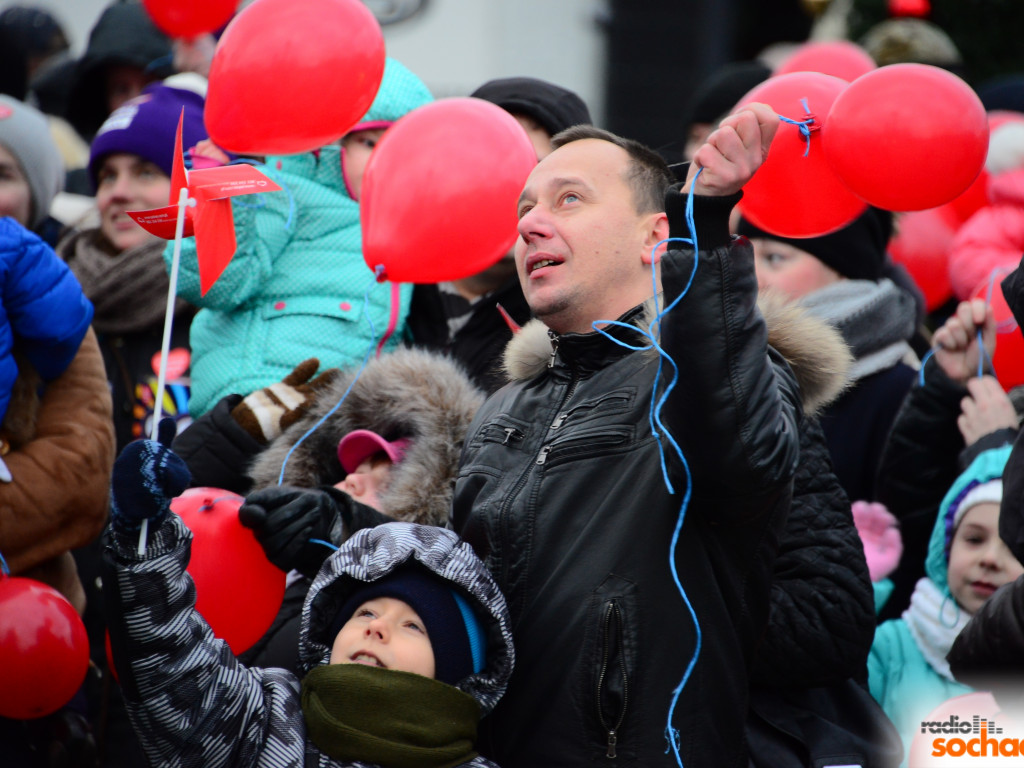 WOŚP z Radiem Sochaczew - fotorelacja - serce Sochaczewa